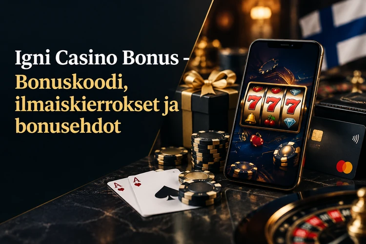 Igni Casino Bonus - Bonuskoodi, ilmaiskierrokset ja bonusehdot