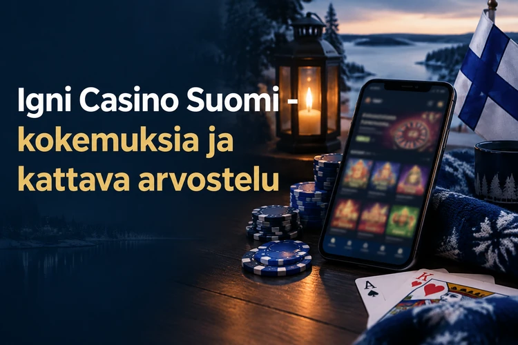 Igni Casino Suomi - kokemuksia ja kattava arvostelu