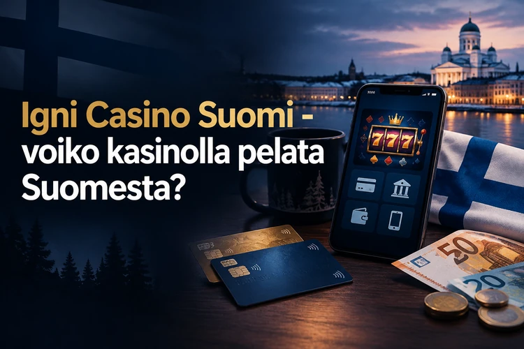 Igni Casino Suomi - voiko kasinolla pelata Suomesta?